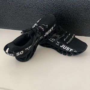 Just So So. Running shoes. 7.5. Never been used.